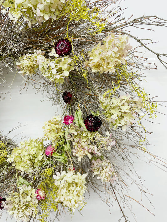 Dried Songbird’s Nook Wreath