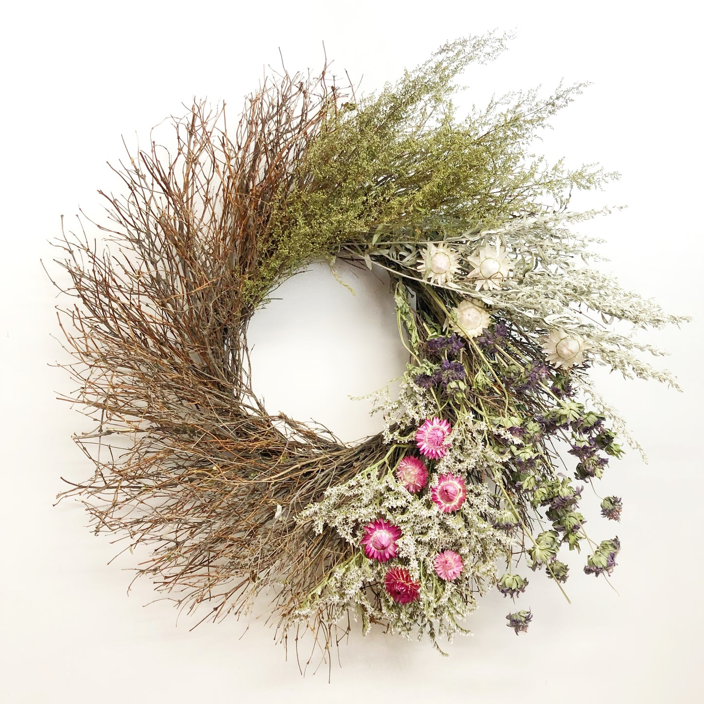 Dried Cycle of Life Wreath