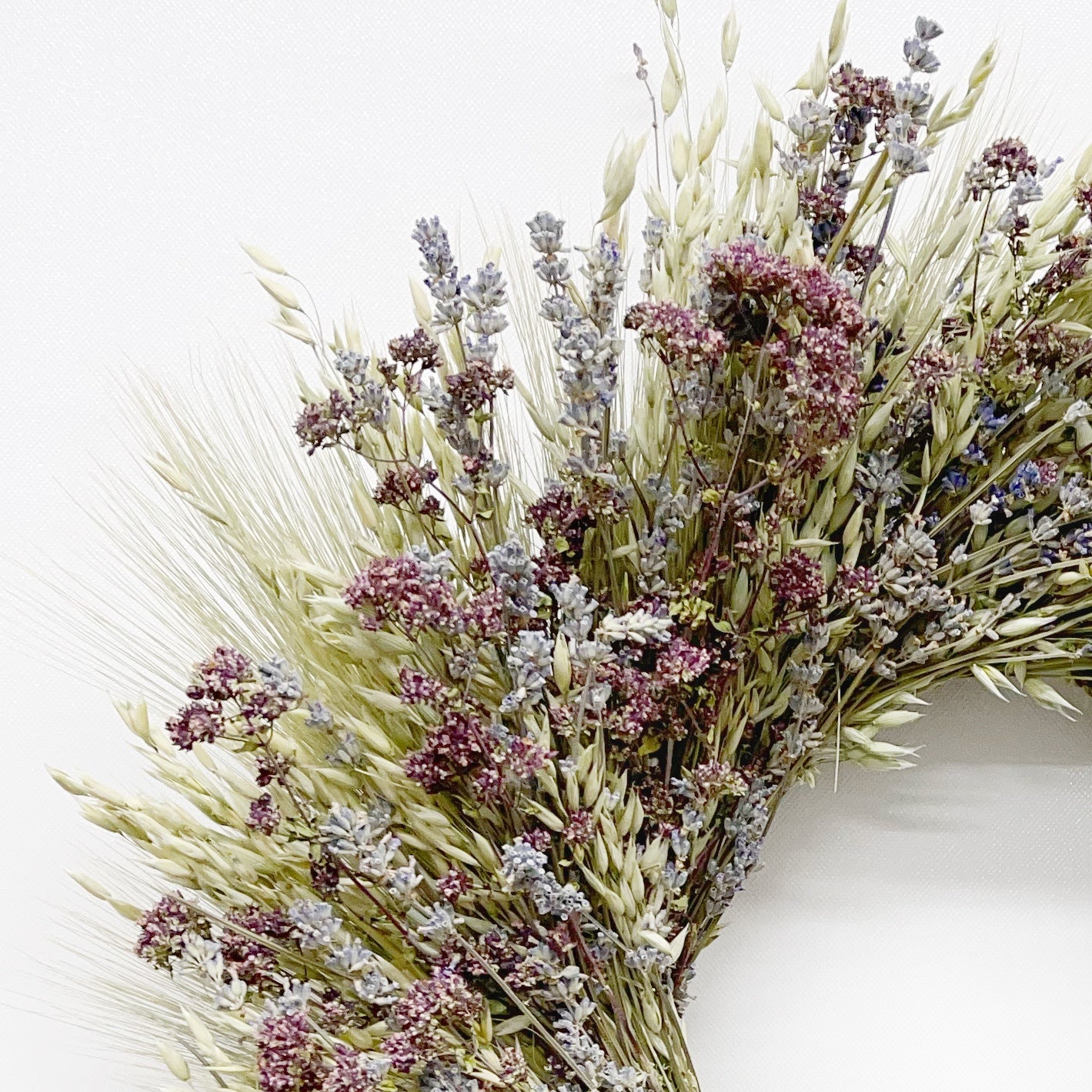 Dried Lavender Oregano Wreath