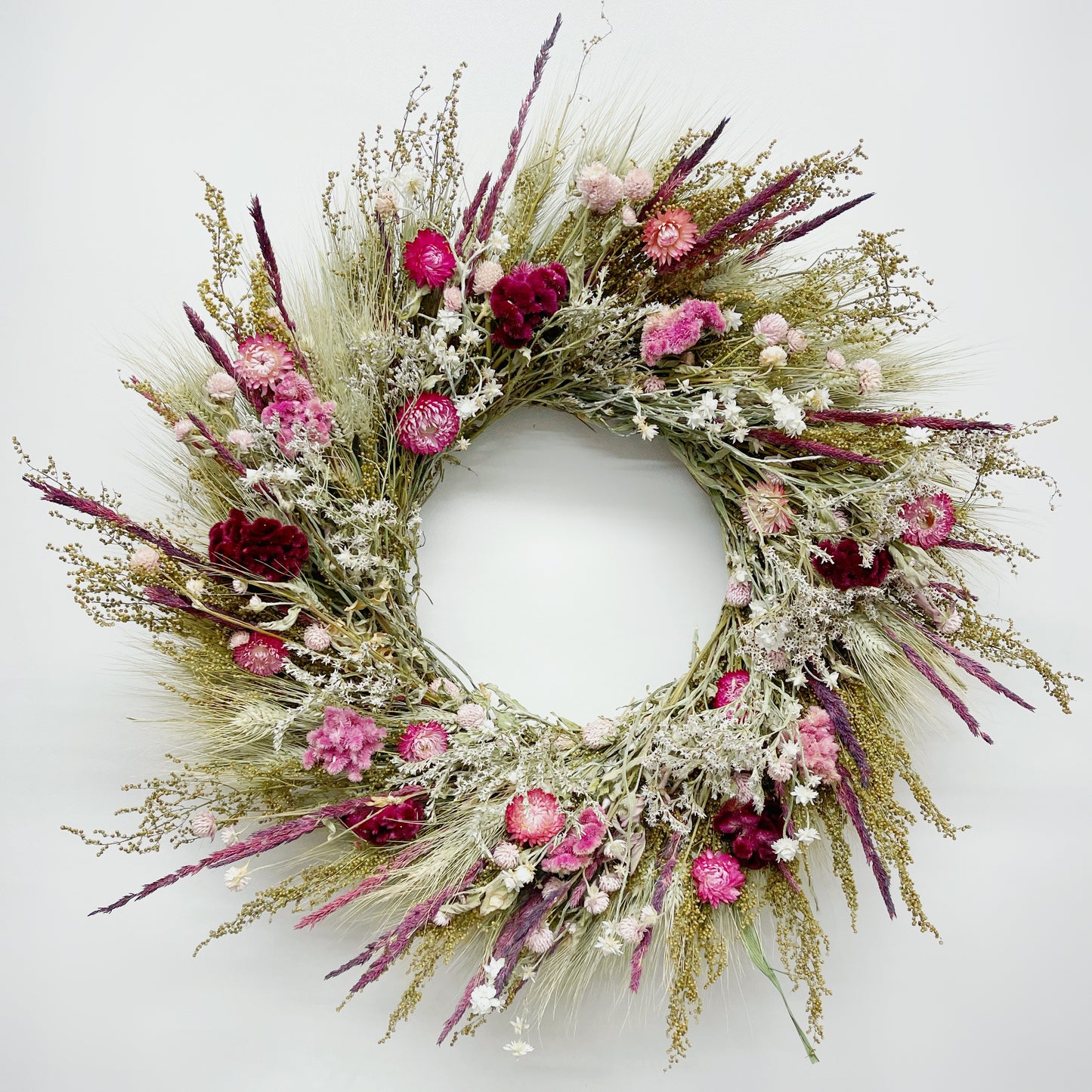 Dried Garden Admirer Wreath