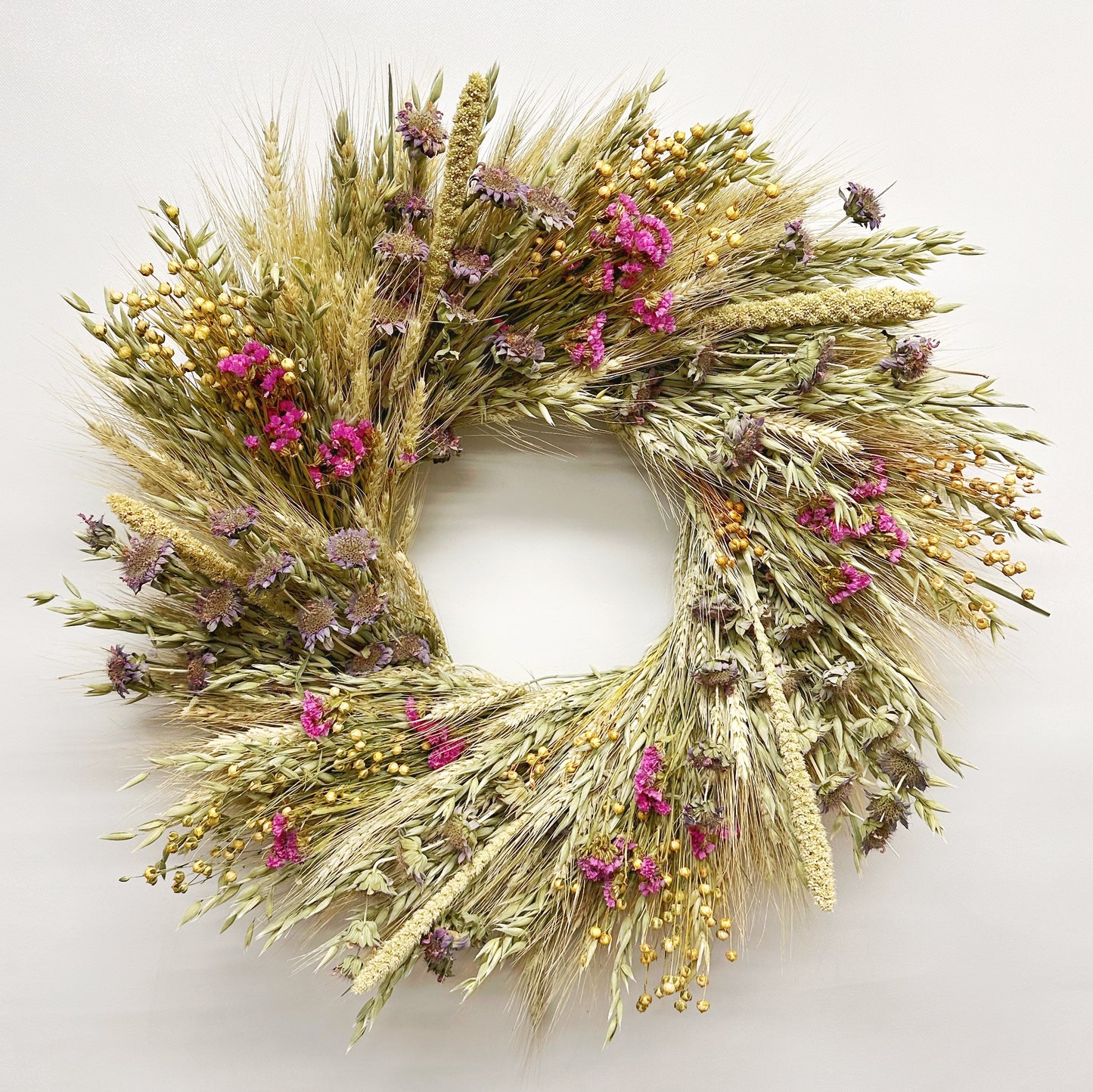 Dried Spring Charm Wreath