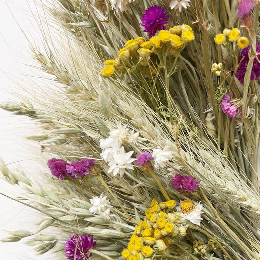 Dried Tansy Sprouts Wreath