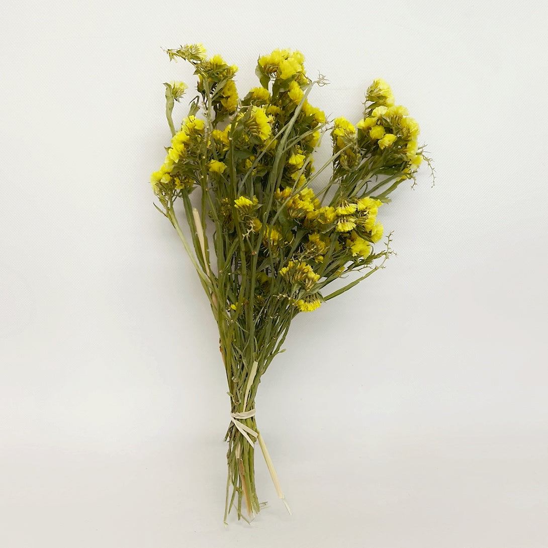 Dried Yellow Sinuata Statice Bouquet