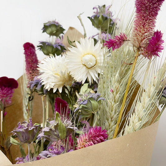 Dried Graceful Celosia Garden Bouquet