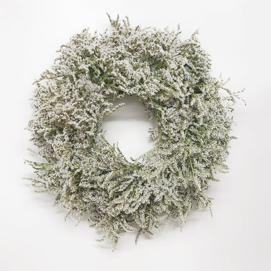 Dried German Statice Wreath