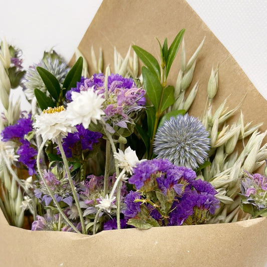 Dried Lilac Garden Bouquet